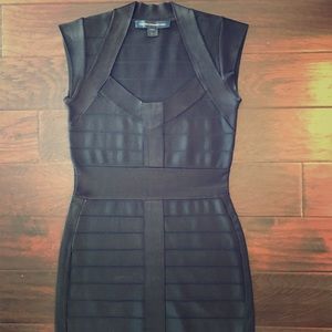 French Connection black bandage dress